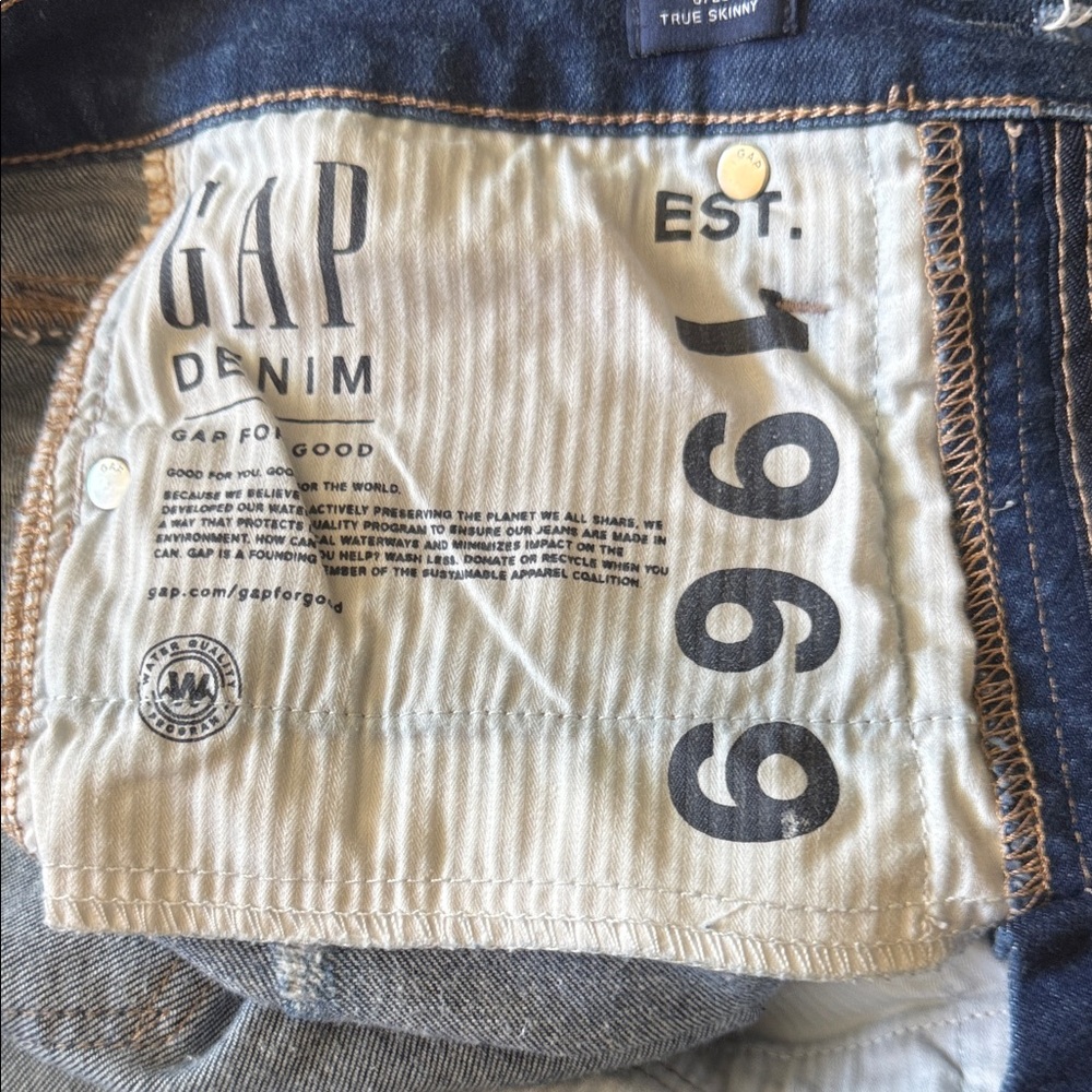 GAP High Rise True Skinny Jeans - Picture 11 of 12
